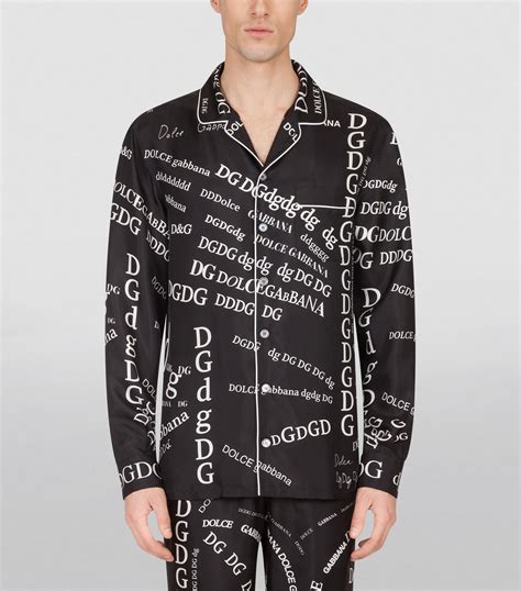 dolce gabbana silk pyjama